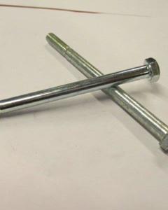 Hexagon head screw M 8x110 DIN 931 8.8 galv